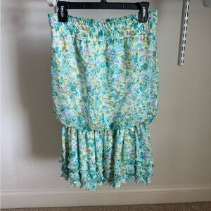 Strapless Floral Dress from Boutique